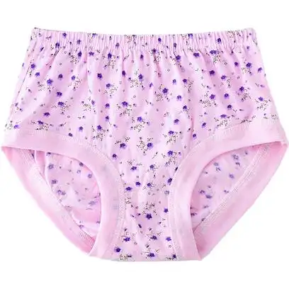 妈妈内裤女纯棉中老年人高腰大码女士全棉奶奶老人宽松三角短裤头