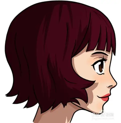 如何绘制动漫女孩的侧面