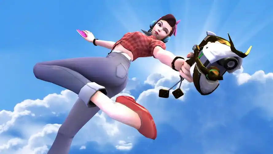 8k1600x900分辨率下载,dva守望先锋艺术品4k 8k,图片,壁纸-桌酷