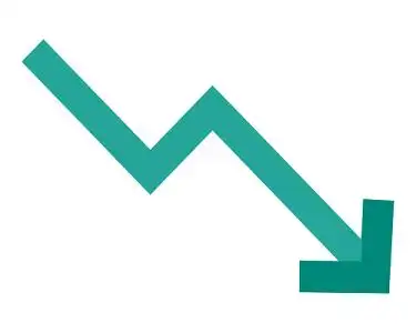 下降趋势图标素材下载