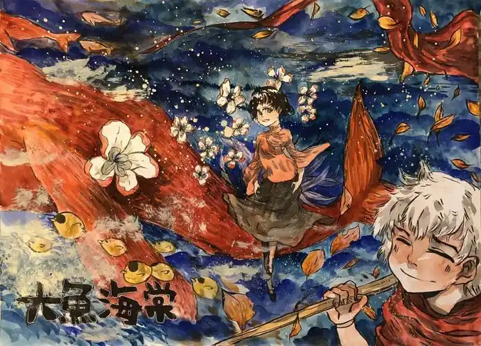 大鱼海棠|插画|创作习作|穆建国 - 原创作品 - 站酷 (zcool)