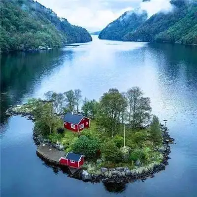 2023年最好旺财山水风景图片头像_风景头像_头像屋