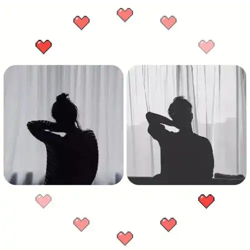 0725背影情侣头像来了