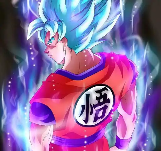 龙珠超中悟空所有形态超清大图,我最喜欢超蓝,你呢?