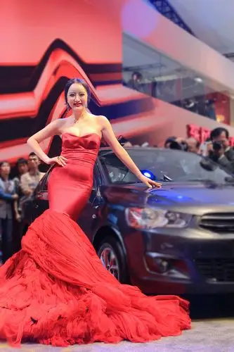 车展名模——吴雨蝉(第十四届武汉国际汽车展览会)