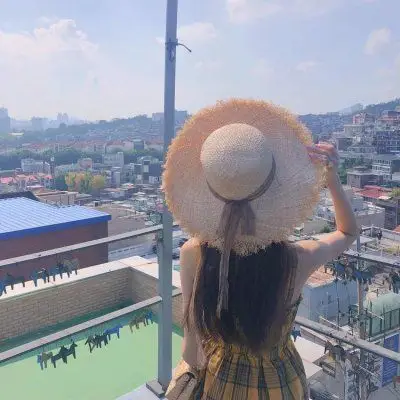 背影图女生头像