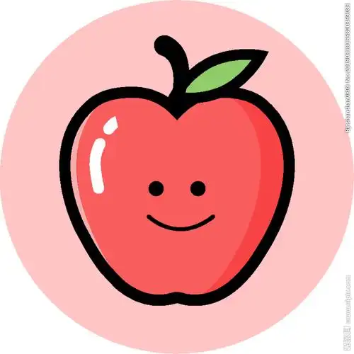 苹果卡通图片