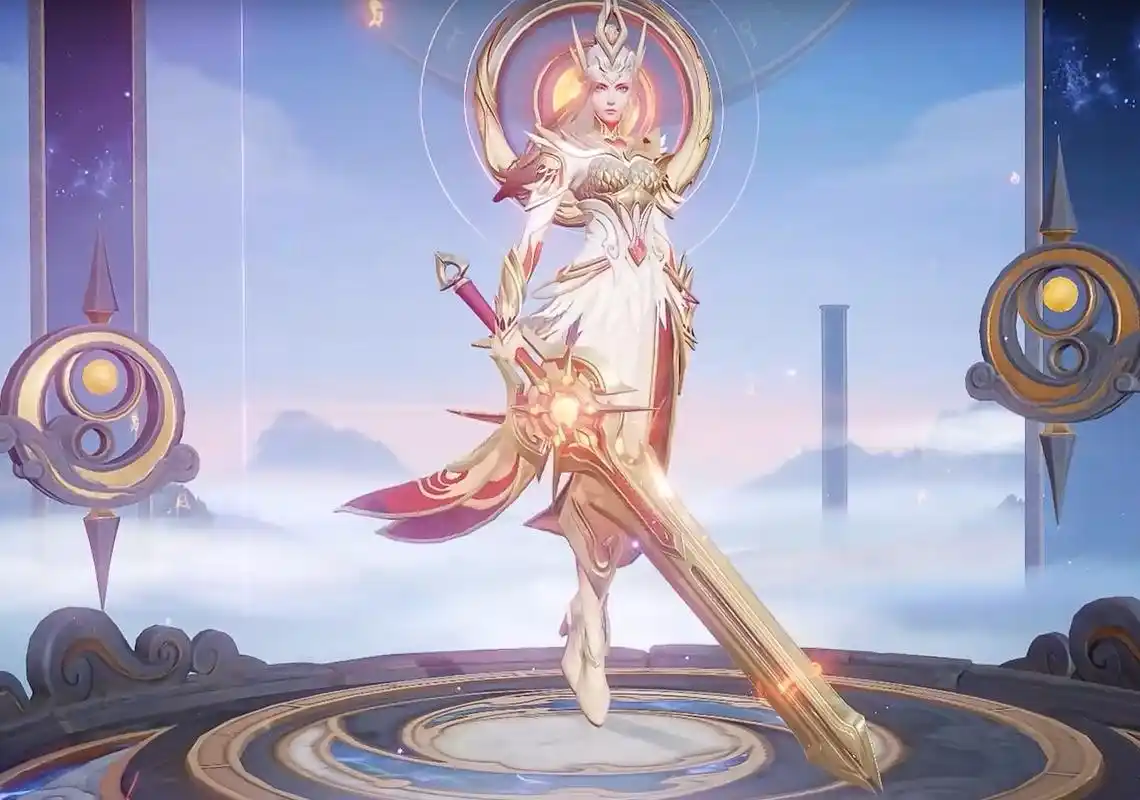 王者荣耀花木兰荣耀典藏即将上线,日月双形态,特效炸裂