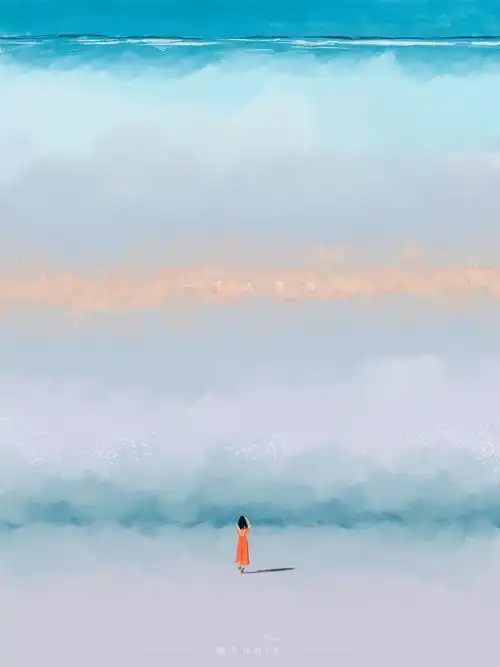 一个人看海