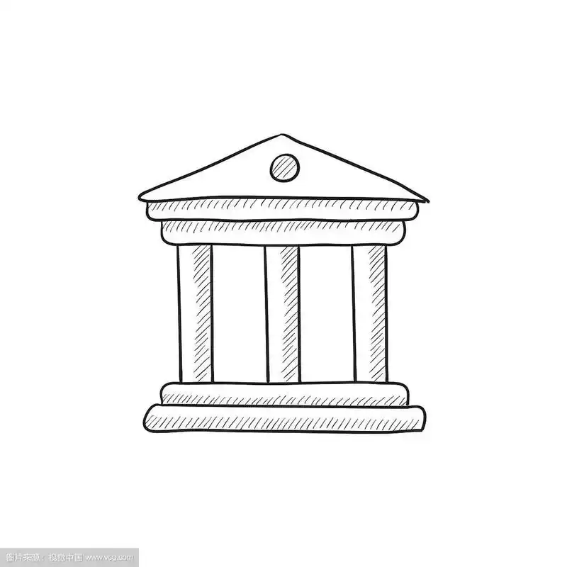 博物馆草图图标