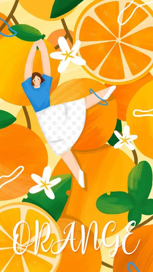 水果女孩系列插画|插画|创作习作|多肉牌蛋挞 - 原创作品 - 站酷 (zco