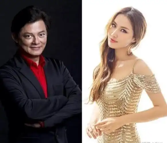 知名歌手莫华伦再婚,小30岁美妻秀火辣身材,穿超短裙差点露馅