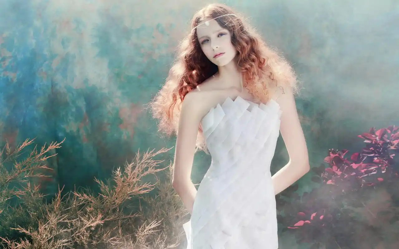 非主流另类个性欧洲美女性感唯美写真桌面壁纸(二)