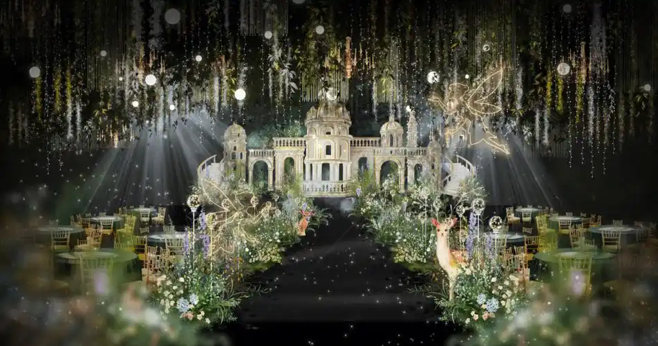 森系城堡主题婚礼