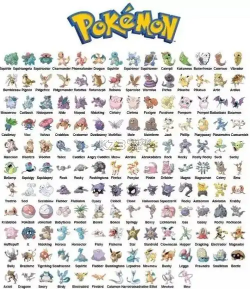 pokemon go全精灵图鉴--精灵宝可梦go全图鉴一览-k73游戏之家