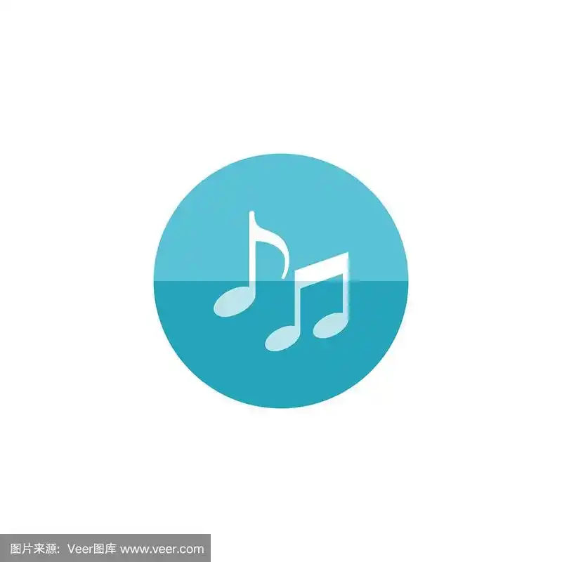 圆圈图标-音乐笔记