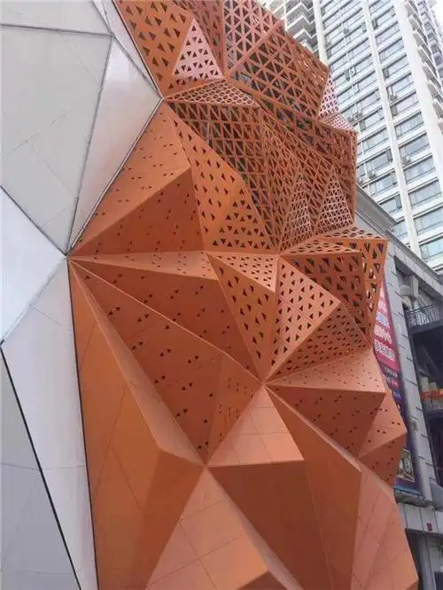 山西门头冲孔异形铝单板定制厂家