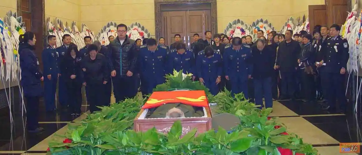 曾广富将军遗体告别仪式在北京市八宝山革命公墓举行