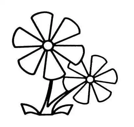 小花简笔画 小花简笔画简单又漂亮