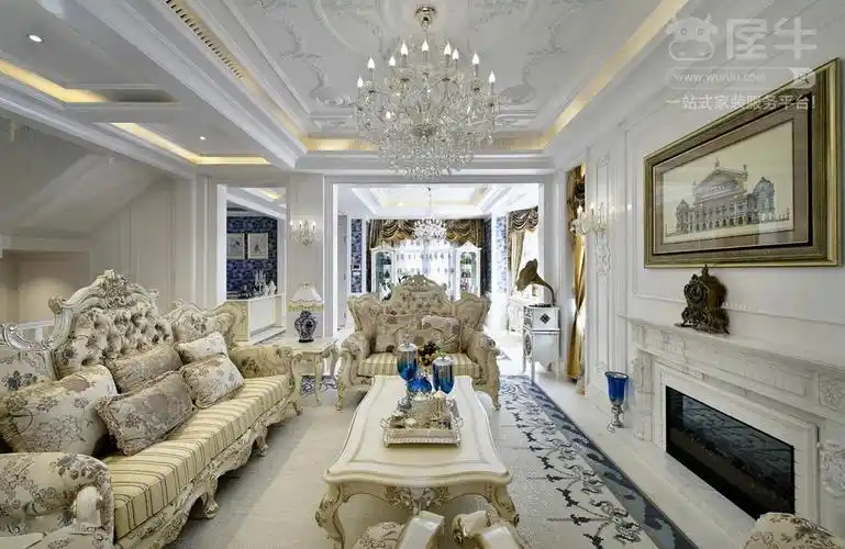 欧式客厅装修效果图