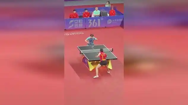 来看下陈梦对平野美宇的神仙球|乒乓球运动员_网易视频
