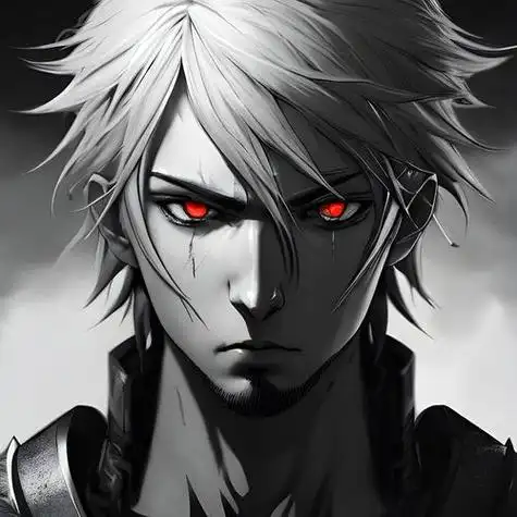 压迫感头像男动漫带杀气的眼神