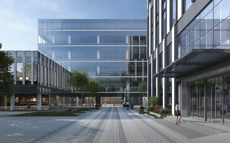 科创园a区:沿徐民路,毗邻上海虹桥维景酒店以及2栋商务办公楼:中核.