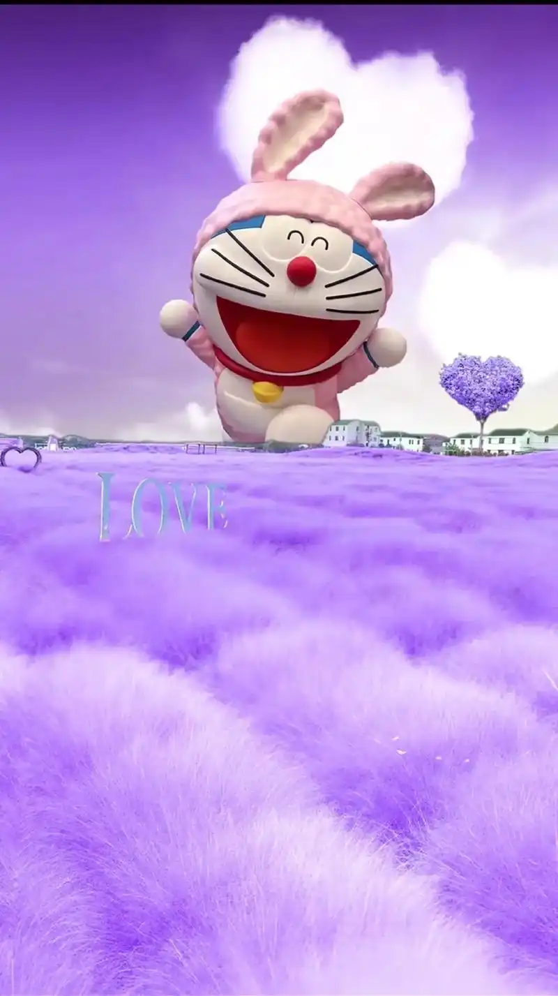 哆啦a梦壁纸 #可爱卡通 - 抖音