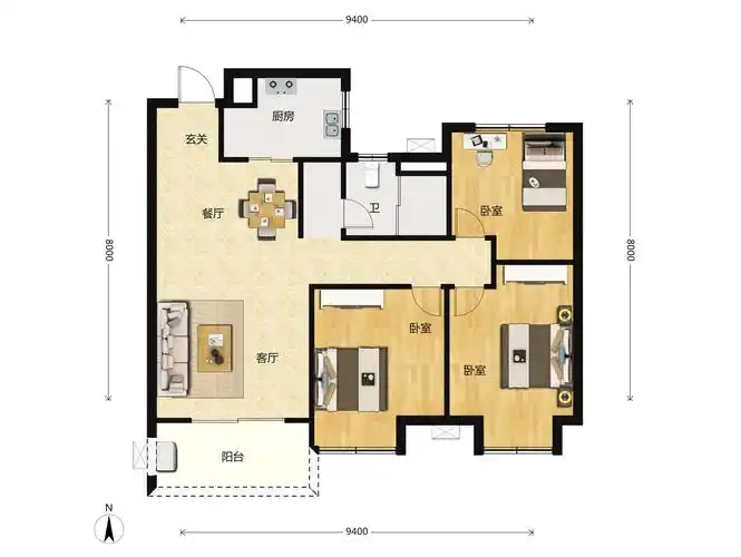 中粮祥云地铁小镇户型图(中粮祥云地铁小镇链家新房)