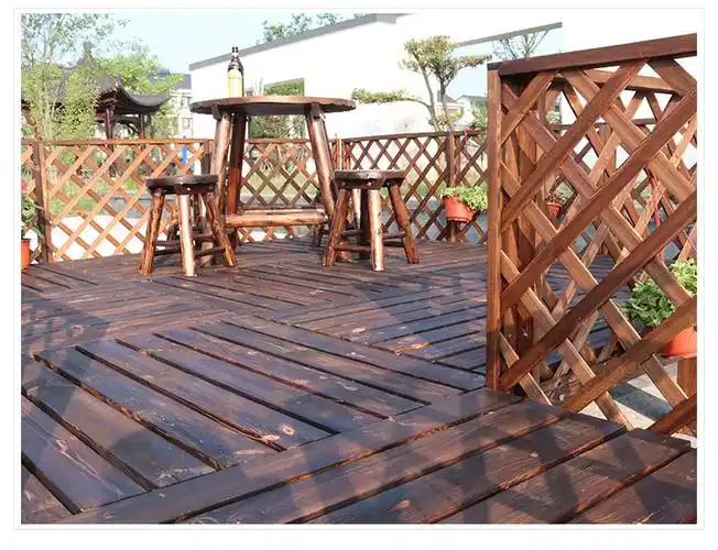 户外阳台防腐木地板花园榻榻米台阶庭院休闲实木平台景观组合坪台