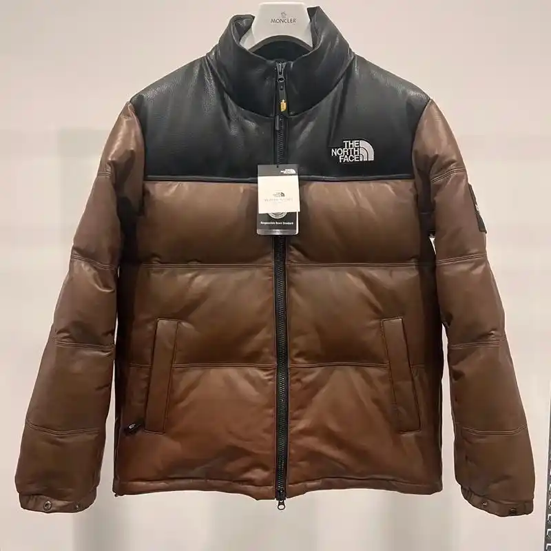 北面tnf立领羊皮羽绒服