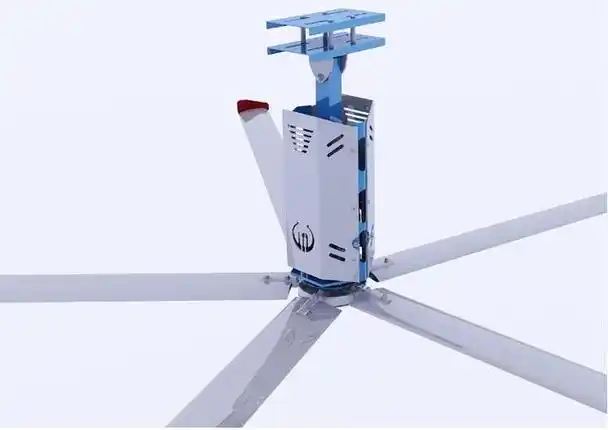 大吊扇是一种常见的电风扇,具有巨大的散热能力和强大的风量.