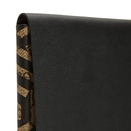 gucci/古驰 黑色/棕底印花pvc/配皮手拿包其它 u【大陆现货】