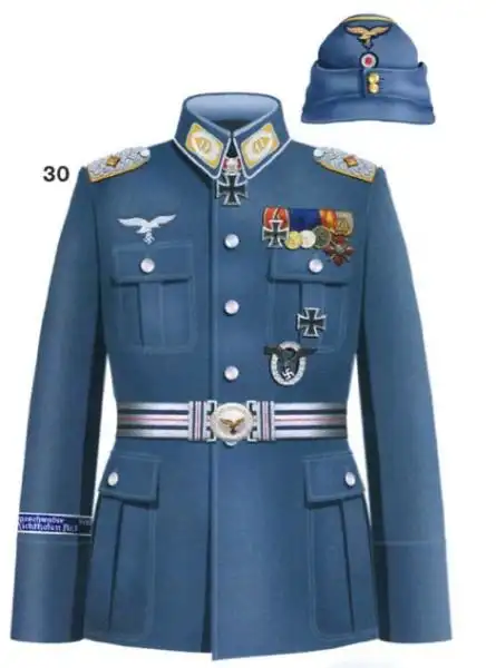 向ta提问私信ta  展开全部 不全是的,德国空军的军服基本是开领的