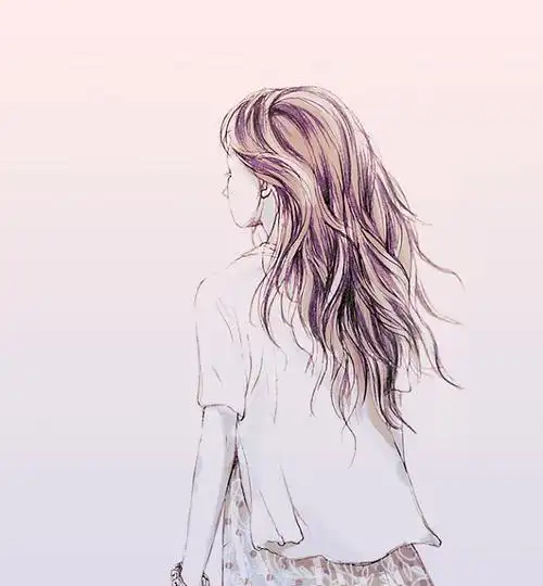 79美女背影by画师