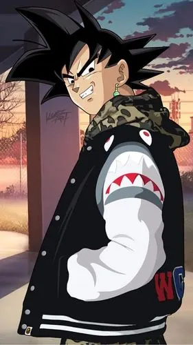 超强龙珠壁纸孙悟空带你一同走进嘻哈世界