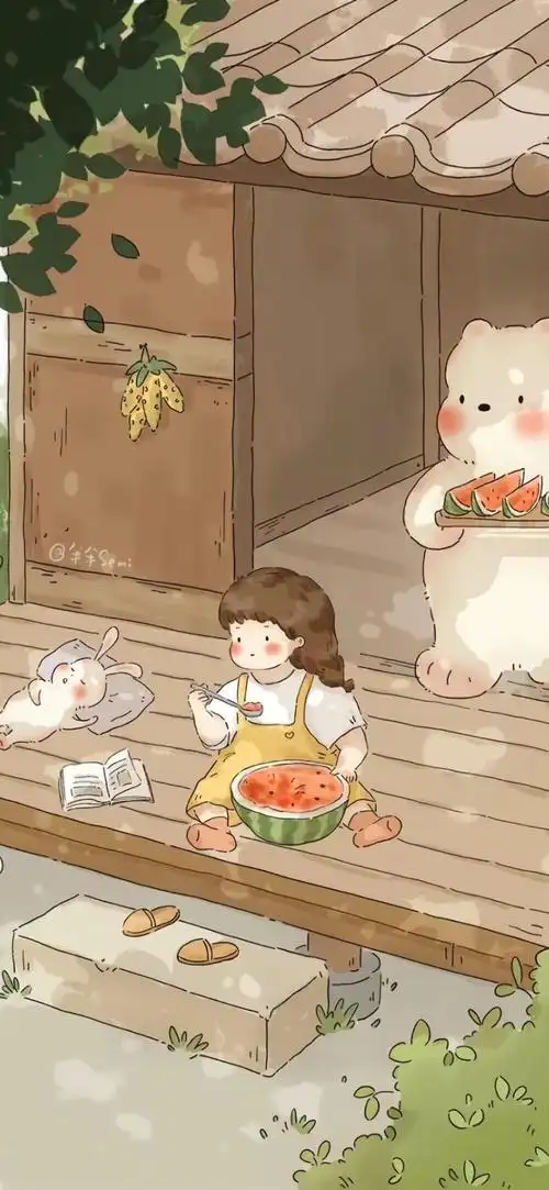 治愈系壁纸 来源:半半semi