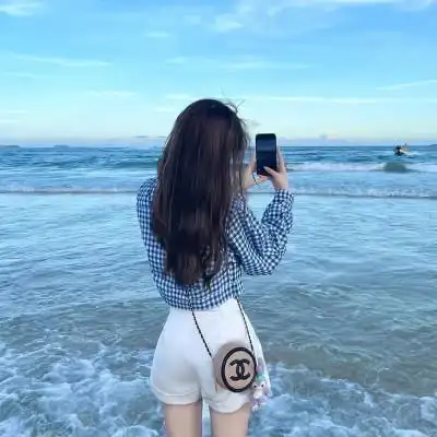 仙气女生头像背影清新唯美