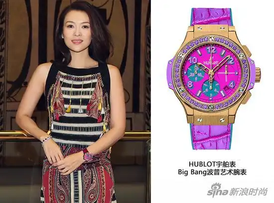 但也都优雅知性,而这次陪着章子怡在电影节上的手表是宇舶表,个性