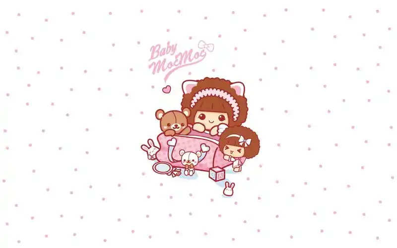 baby mocmoc摩丝摩丝宝宝电脑壁纸