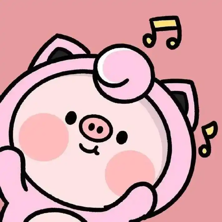 超可爱的小猪猪!#这也太可爱了吧 #可爱头像 - 抖音