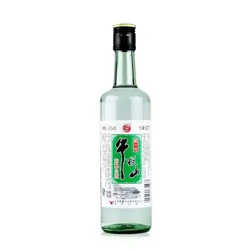 北京牛栏山二锅头陈粮白瓶新一代43度浓香型白酒500ml*12瓶整箱装