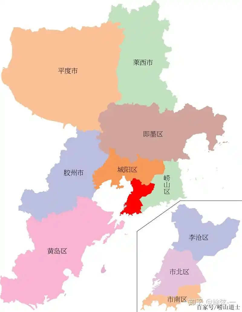 青岛行政区划的昨天,今天,明天