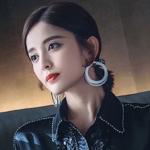 古力娜扎耳环