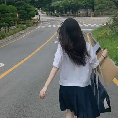 温柔意境侧面背影女头 除了浪_女生头像_我要个性网