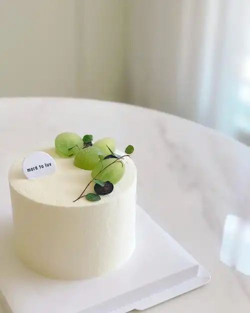 杭州定制晴王清新简约动物奶油生日蛋糕