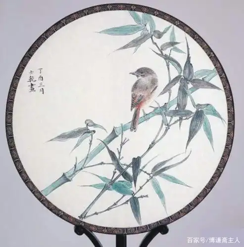 清新,古朴雅致的国画扇面(图)