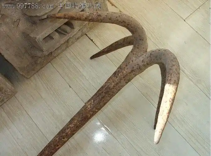 明代四爪八棱铁锚