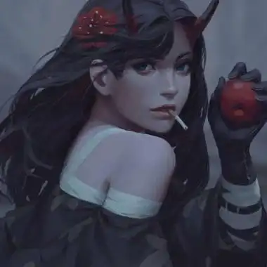 酷炫拽女生头像一对