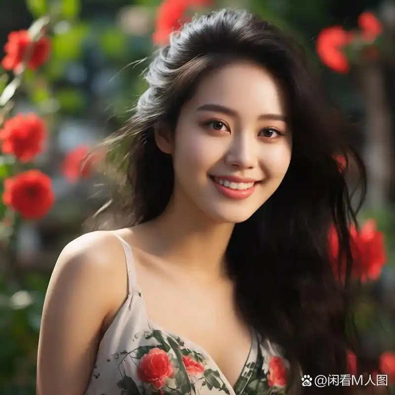 小清新,笑容迷人